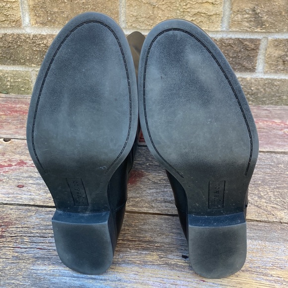 🍄 Frye & Co. Tania Black Leather Riding Boots - Picture 13 of 15